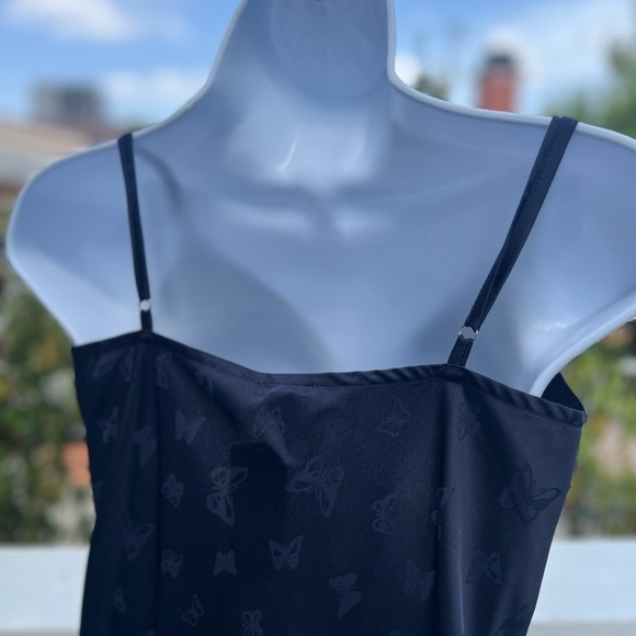 Heidi Klum Intimates Blue Spaghetti Strap Slip Dress - Picture 7 of 11